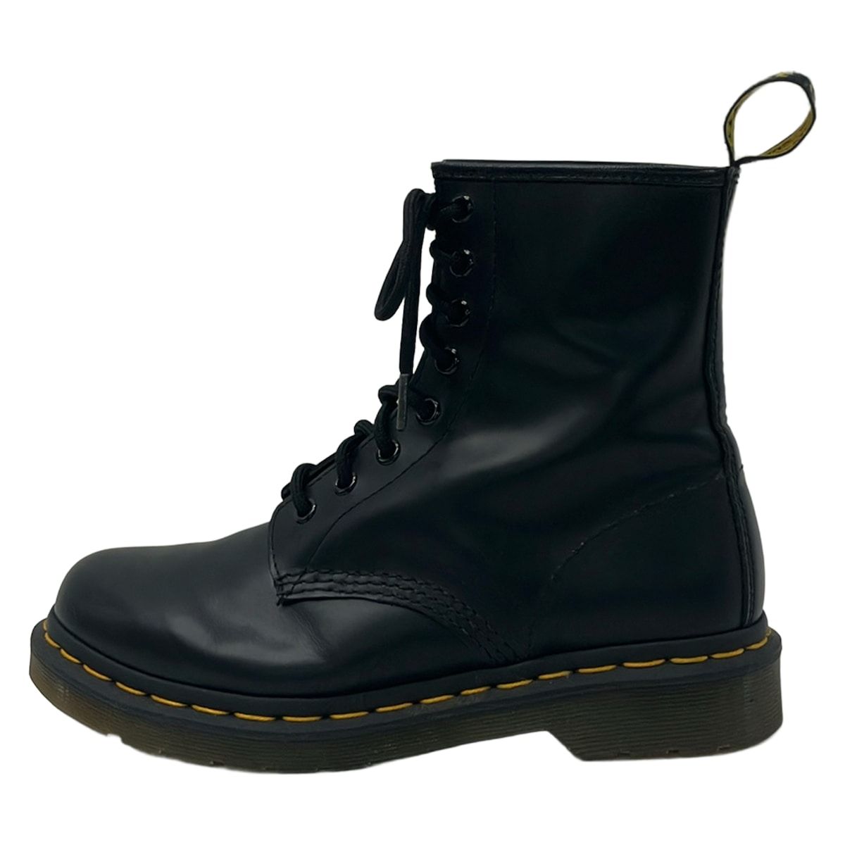 Dr.Martens(ドクターマーチン) ショートブーツ UK 5 レディース - 黒 レースアップ/8 ホール レザー 7,440円