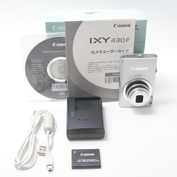 キヤノン Canon デジタルカメラ IXY 430F シルバー[美品A]