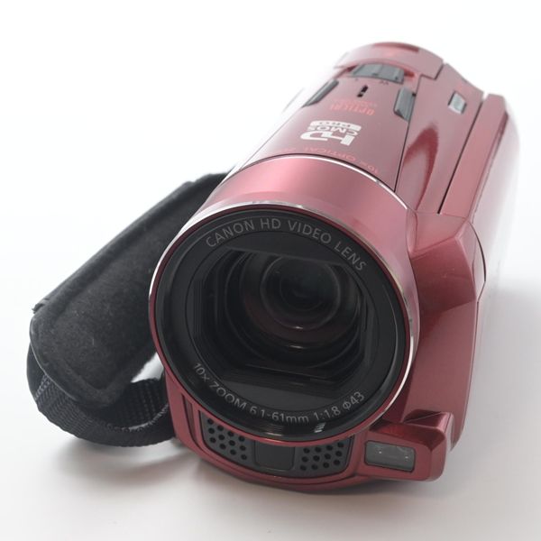 キヤノン Canon デジタルビデオカメラ iVIS HF M52 レッド IVISHFM52RD