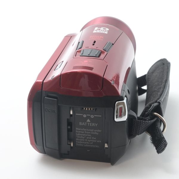 キヤノン Canon デジタルビデオカメラ iVIS HF M52 レッド IVISHFM52RD
