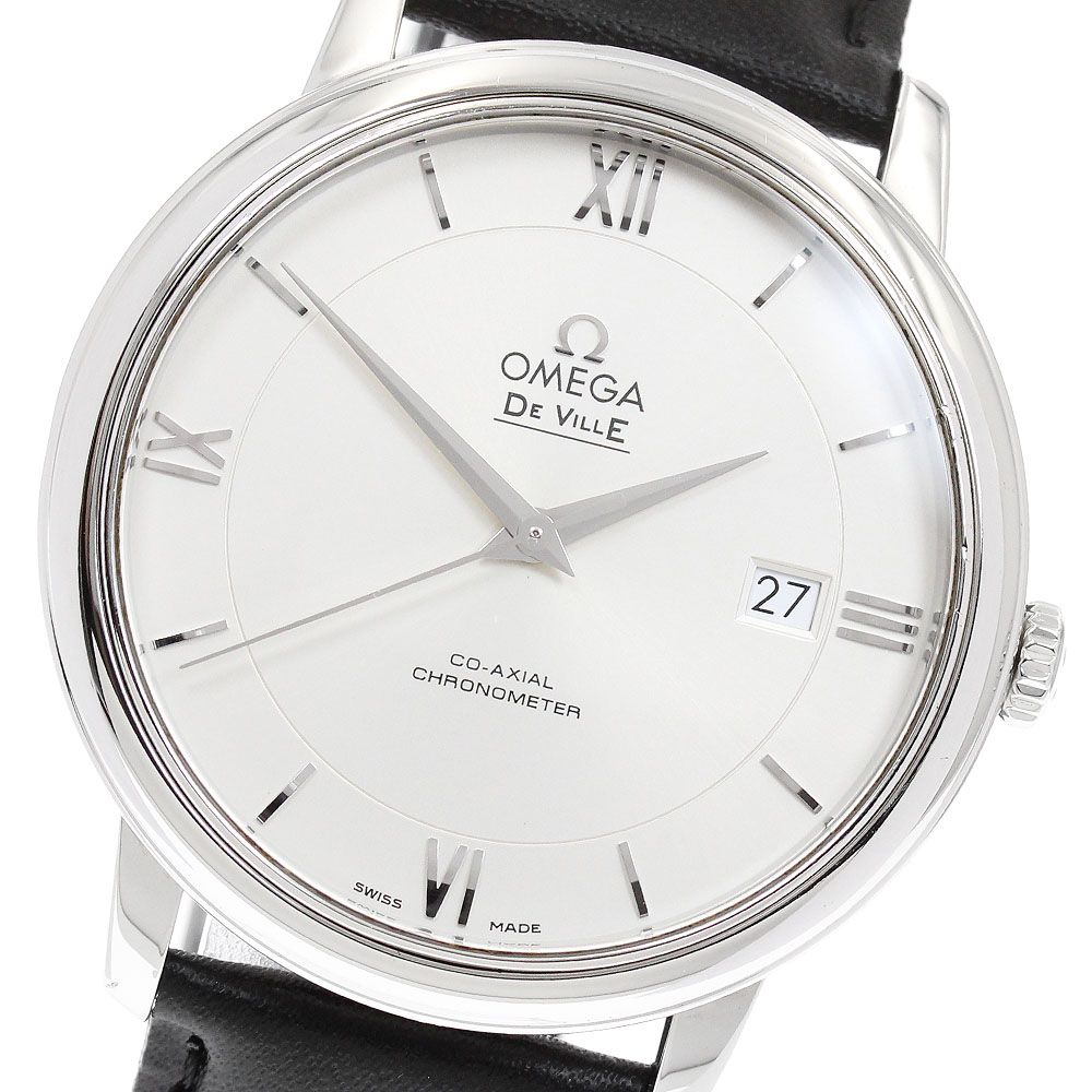 オメガ OMEGA 424.13.40.20.02.001 デビル プレステージ コーアクシャル デイト 自動巻き メンズ 良品 _968947 140,450円