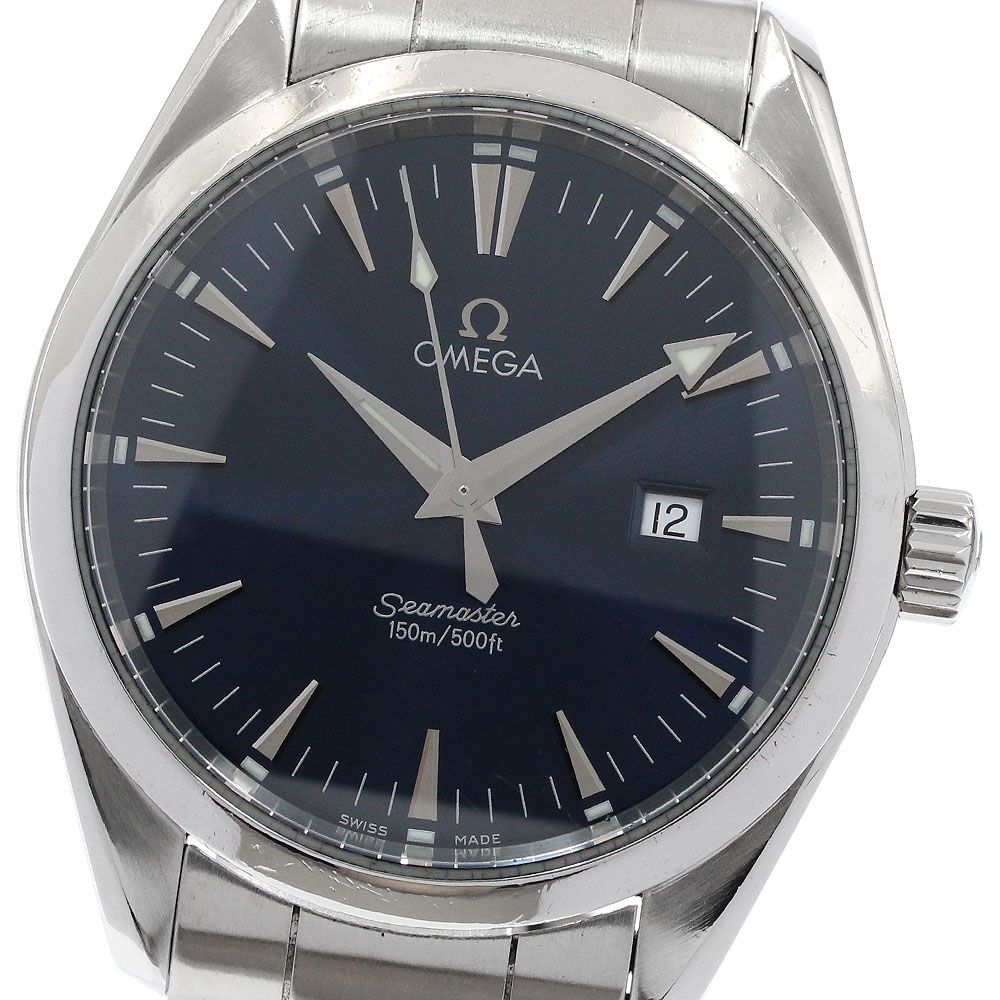 オメガ OMEGA 2517.80 シーマスター アクアテラ デイト クォーツ メンズ _960584