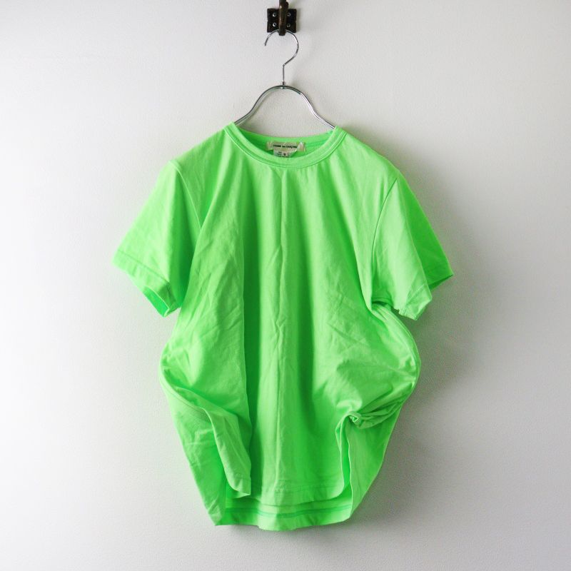 2022SS コムデギャルソン COMME des GARCONS AD2021 ワイヤー入り 立体 バルーン Tシャツ S ネオングリーン／【2400015089225】 9,352円