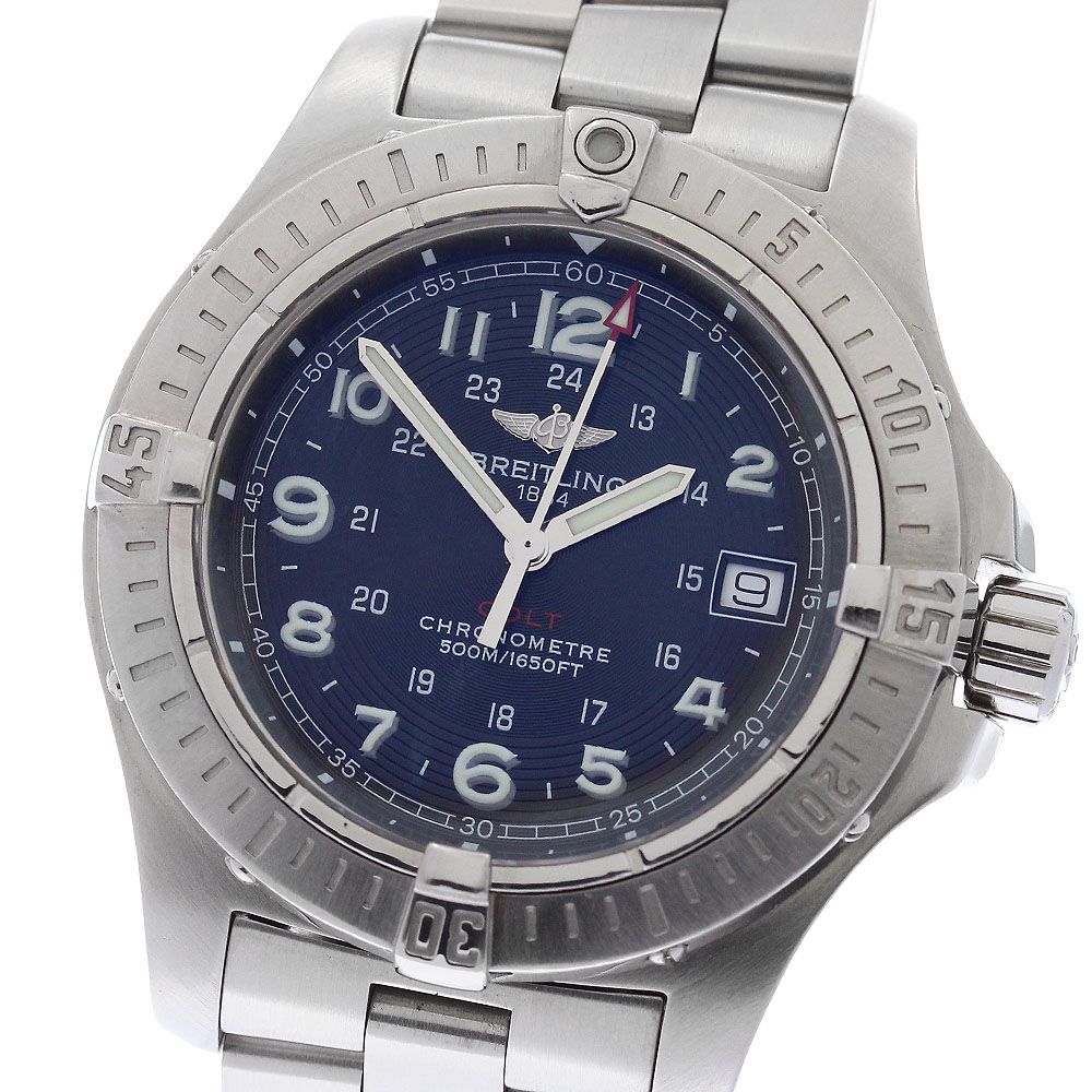 ブライトリング BREITLING A74380 コルト GMT デイト クォーツ メンズ 良品 _973147