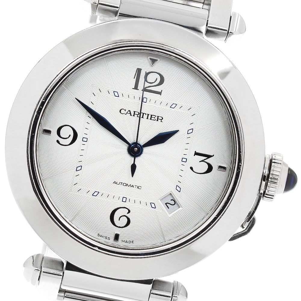 カルティエ CARTIER WSPA0009 パシャ ドゥ カルティエ 41MM デイト 自動巻き メンズ 保証書付き_968978