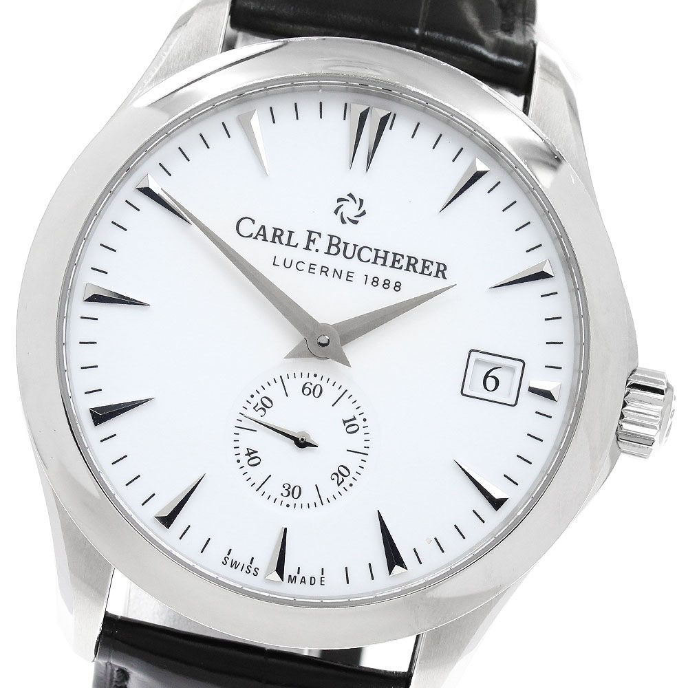 カール F.ブヘラ CARL F.BUCHERER 00.10921.08.23.01 マネロ ペリフェラル スモールセコンド 自動巻き メンズ _973879