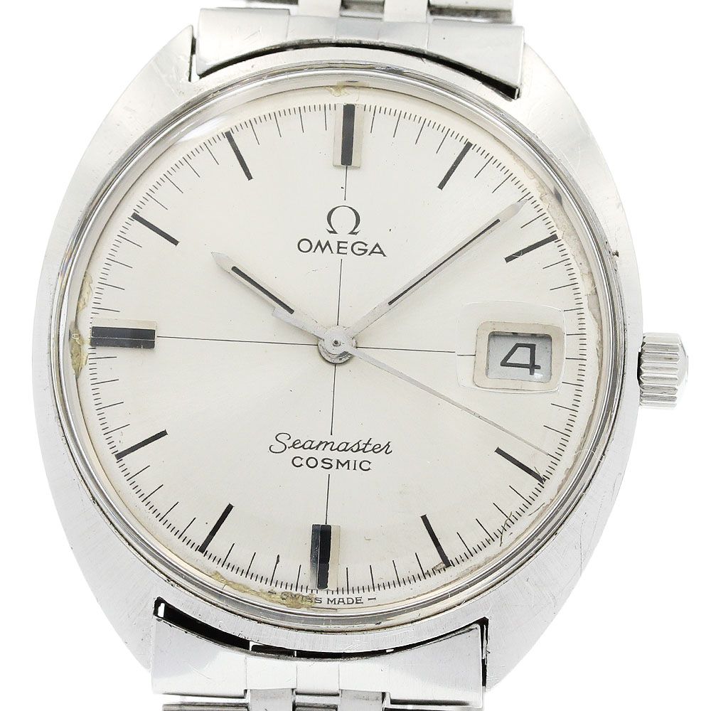 オメガ OMEGA 136.017 シーマスターコスミック デイト 手巻き メンズ _968237 67,265円