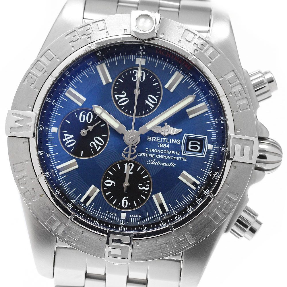 ブライトリング BREITLING A13364 ギャラクティック クロノグラフ デイト 自動巻き メンズ _973674