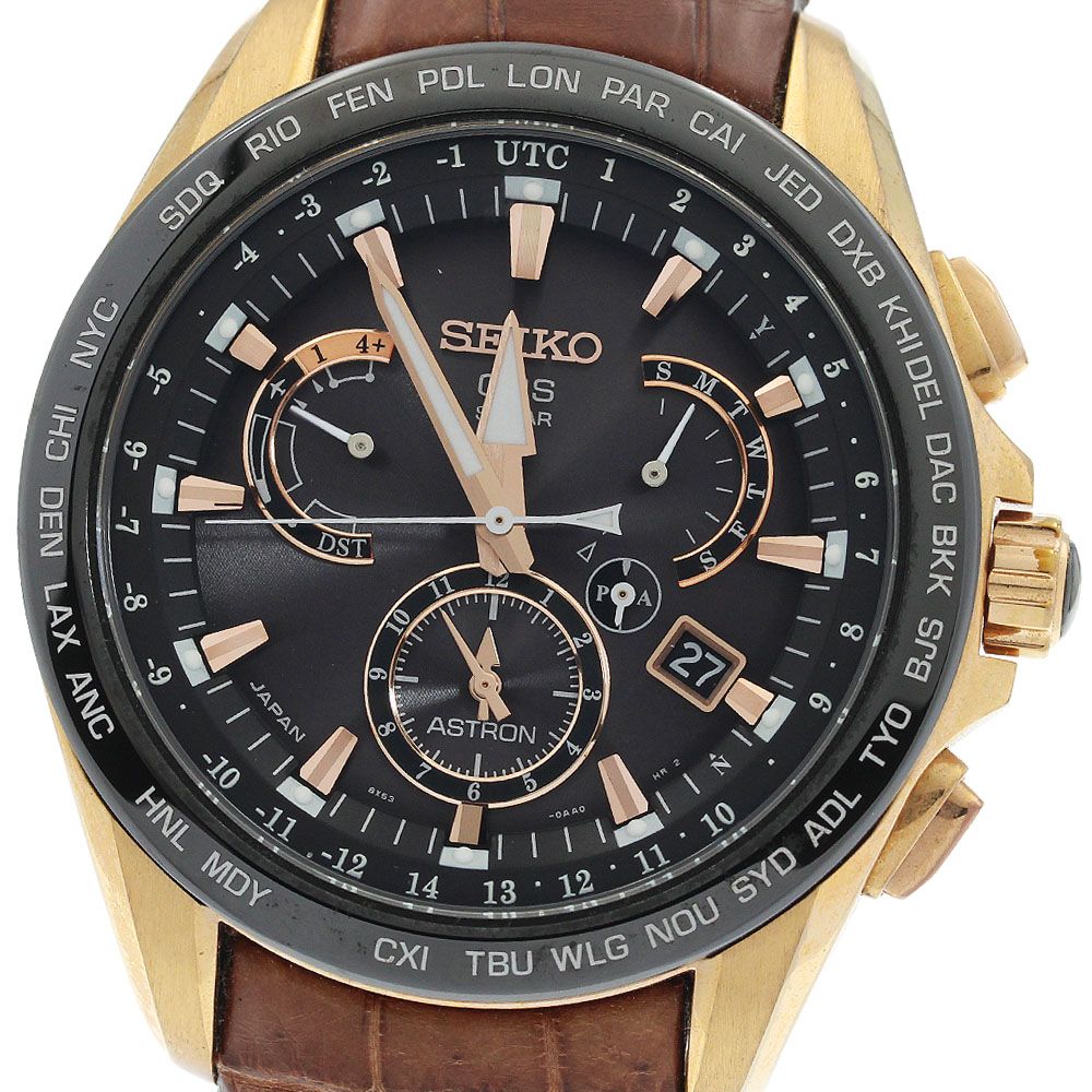 セイコー SEIKO SBXB060/8X53-0AF0-2 アストロン ノバク・ジョコビッチ 2015年限定 ソーラー電波 メンズ _972324