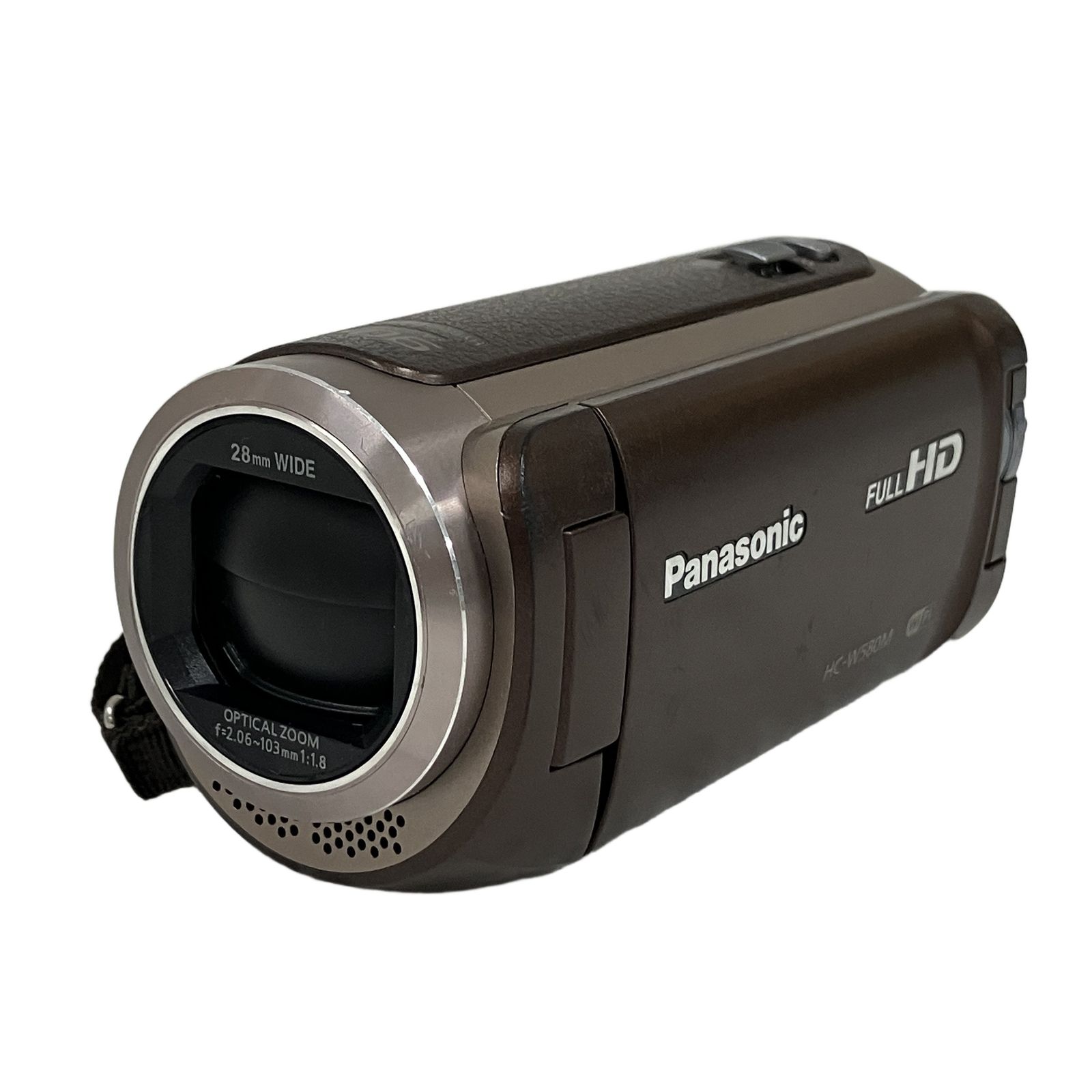 Panasonic HC-W580M デジタルカメラ デジタルハイビジョン 2015年製 パナソニック ブラウン 中古 O11518213