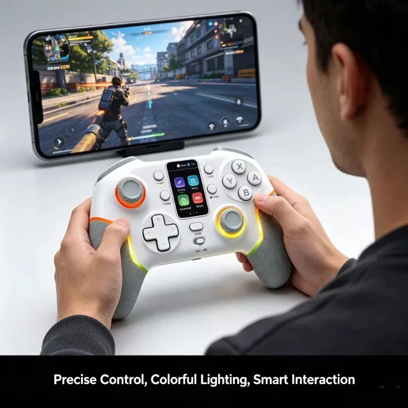 GAMINJA ワイヤレスゲームコントローラー RGB スイッチ/PC/Android/iOS対応 GAMINJA ワイヤレスゲームコントローラー RGB スイッチ/PC/Android/iOS対応