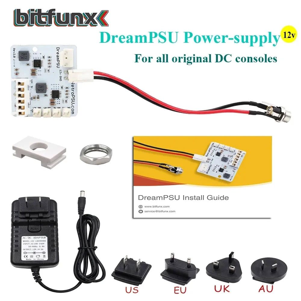 SEGA ドリームキャスト用 BitFunx 12V Rev2.0 DreamPSU 電源 8,580円