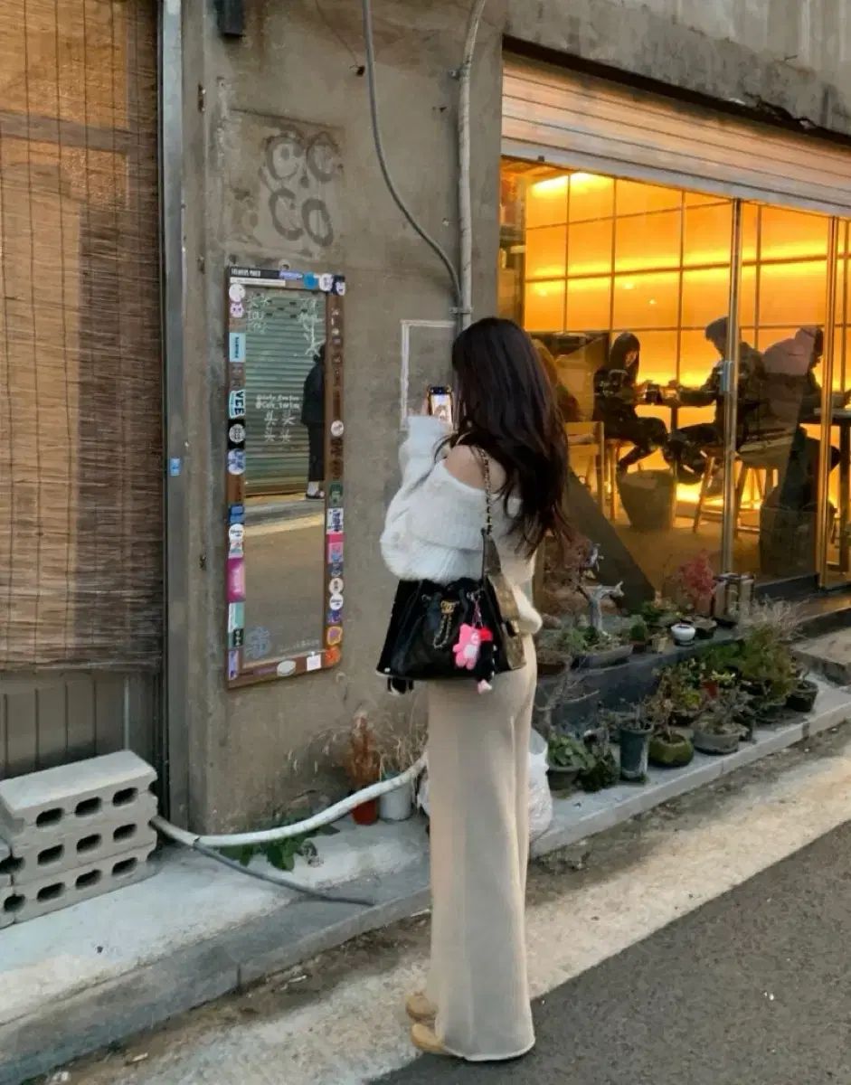 ONT ニットパンツ ベージュ ショート