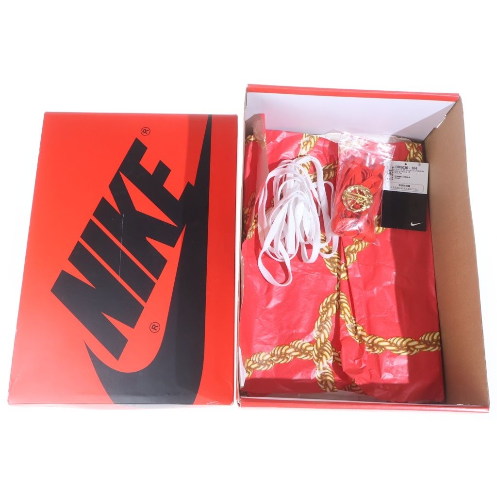 NIKE (ナイキ) WMNS AIR JORDAN 1 HIGH OG DENIM DM9036-104 ウィメンズ エアジョーダン1 デニム ハイカットスニーカー ホワイト/インディゴ US11.5/28.5cm