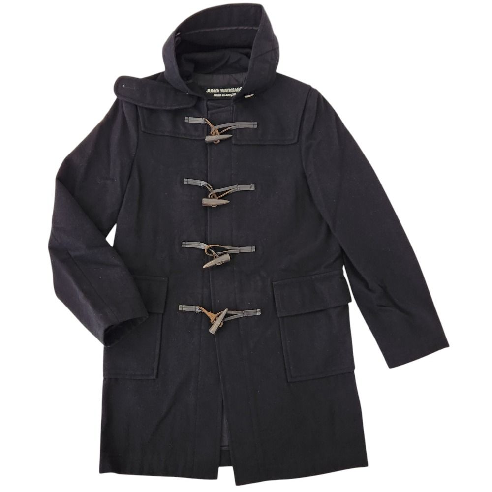 良品 JUNYA WATANABECOMME des GARCONS ジュンヤワタナベ コムデギャルソン ウール ダッフルコート AD2008 JB-C043 ブラック レディース 古着 中古 USED 良品 JUNYA WATANABECOMME des GARCONS ジュンヤワタナベ コムデギャルソン ウール ダッフルコート AD2008 JB-C043 ブラック レディース 古着 中古 USED