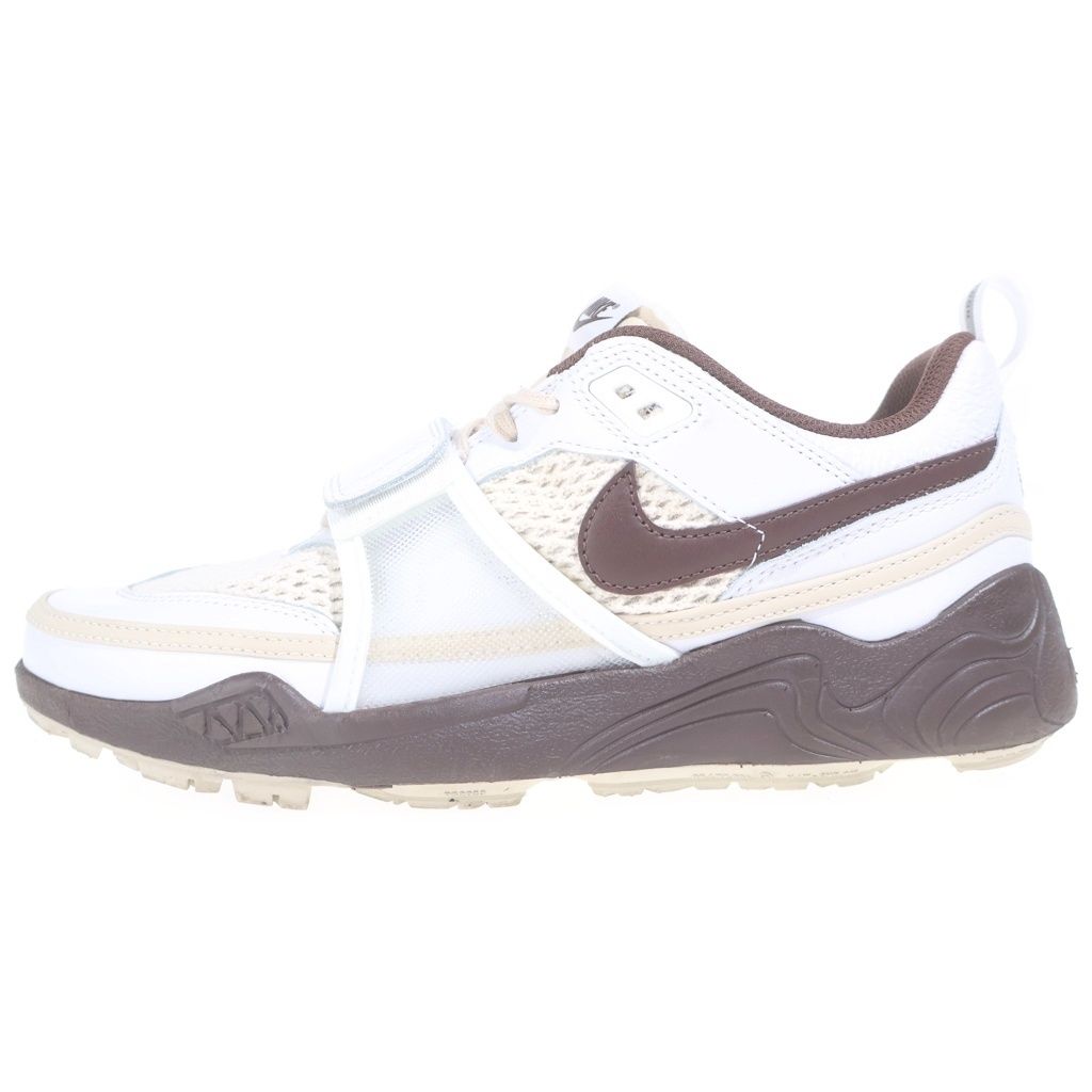 NIKE (ナイキ) ×TRAVIS SCOTT ZOOM FIELD JAXX トラヴィススコット ズーム フィールド ジャックス ローカットスニーカー ブラウン/ホワイト US9/27.0cm HQ3073-100 13,118円