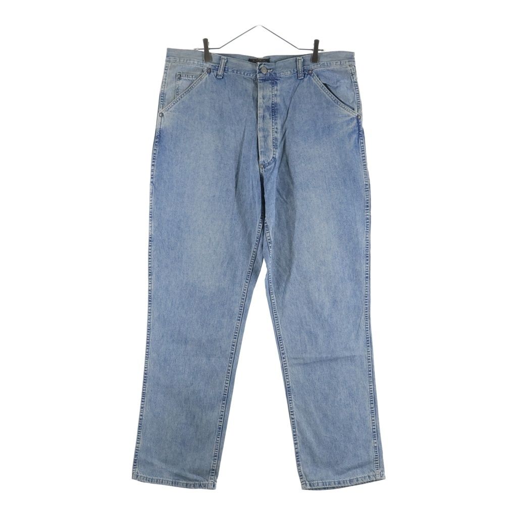 RRL (ダブルアールエル) 90S 三ツ星タグ ボタンフライ ペインター デニムパンツ ライトブルー