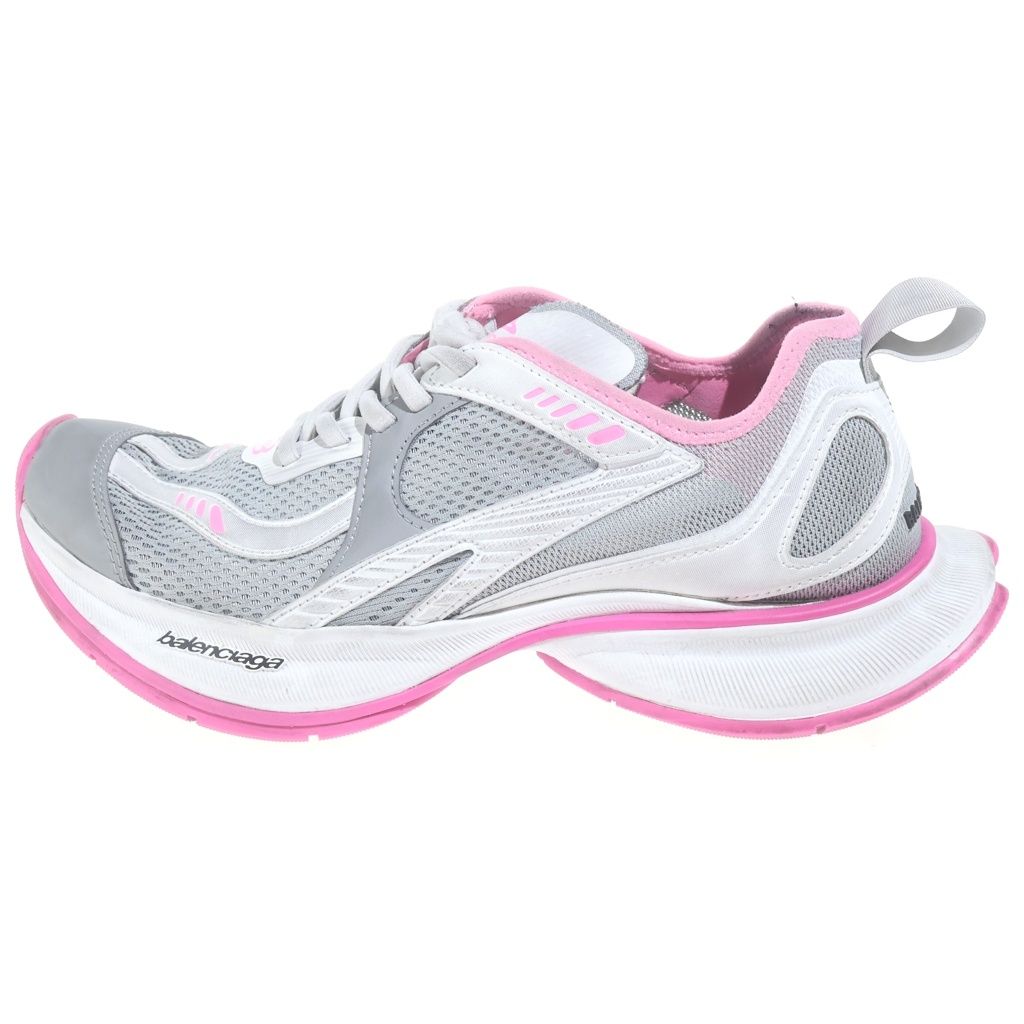 BALENCIAGA (バレンシアガ) Circuit Sneaker 793944 メッシュ サーキットスニーカー シューズ グレー/ピンク US9/26.0cm