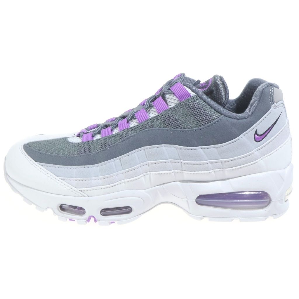 NIKE (ナイキ) AIR MAX 95 BIG BUBBLE エアマックス ビッグバブル ローカットスニーカー グレー/パープル US9/27cm HM4740-012