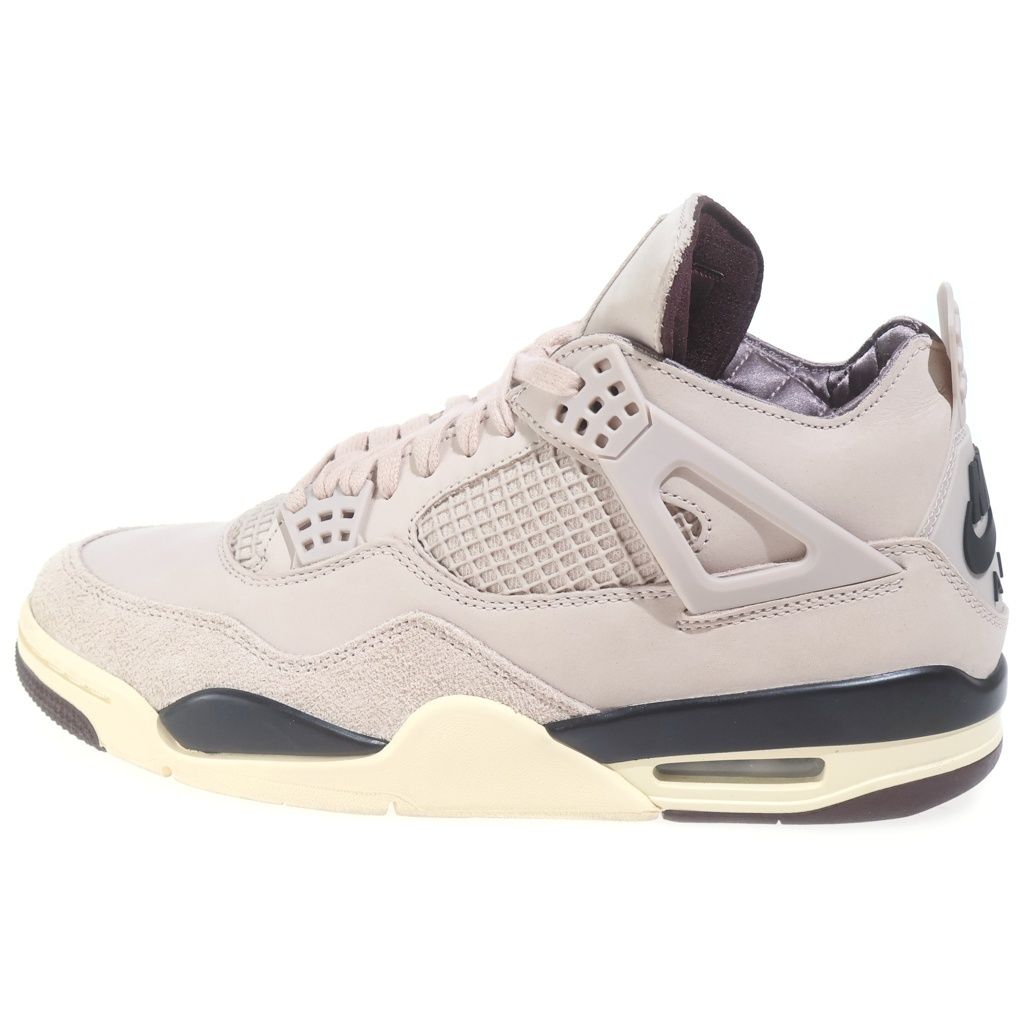 NIKE (ナイキ) ×A MA MANIERE WMNS AIR JORDAN 4 FZ4810-200 アママニエール エアジョーダン ハイカットスニーカー US11/28.0cm ベージュ