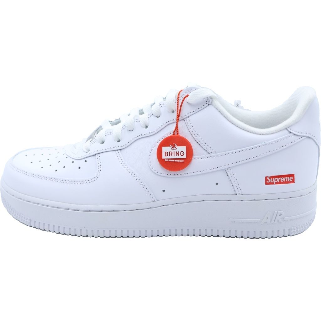 NIKE (ナイキ) ×SUPREME AIR FORCE 1 LOW CU9225-100 シュプリーム エアフォース ローカットスニーカー ホワイト US10/28cm