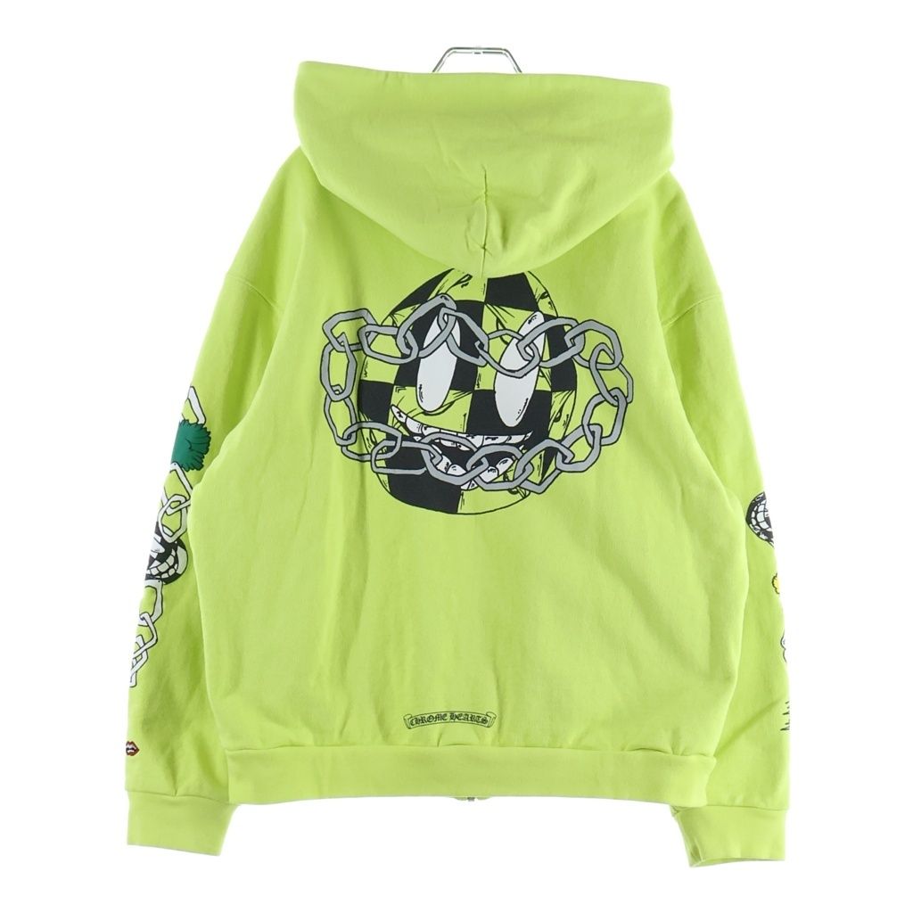 CHROME HEARTS (クロムハーツ) MATTY BOY PPO CHAIN GAME HOODIE マッティボーイ チェーンゲームリンク サーマル裏地ジップアップパーカー 108,900円
