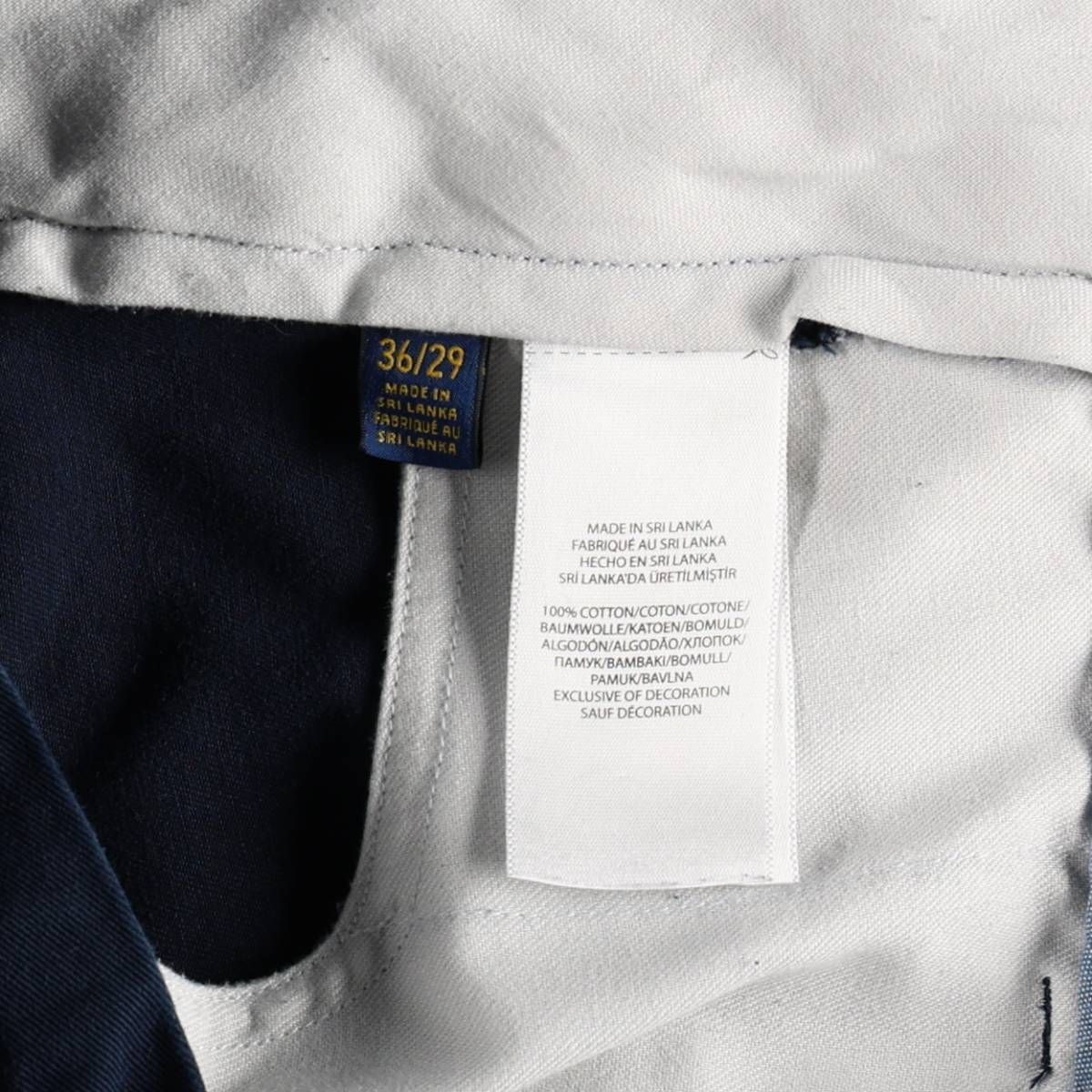 古着 ラルフローレン Ralph Lauren POLO RALPH LAUREN CLASSIC FIT チノパンツ メンズw36相当/eaa664679