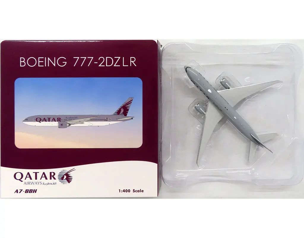 【中古】ミニカー 1/400 QATAR AIRWAYS BOEING 777-2DZLR #A7-BBH [04548] 7,410円