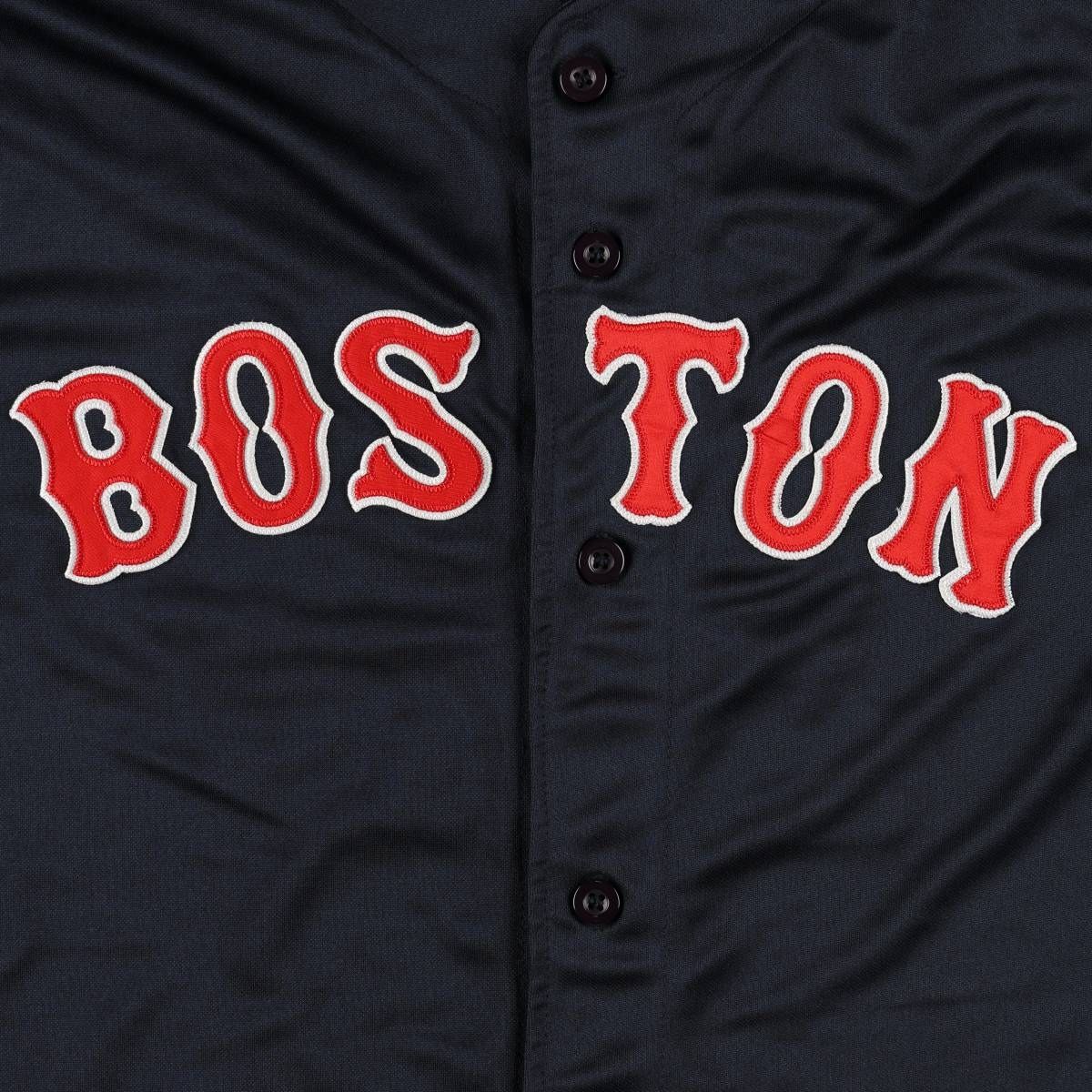 90s 00s スターター MLB ボストン レッドソックス ベースボールシャツ 古着 90~00年代 Majestic MLB BOSTON RED SOX ボストンレッドソックス