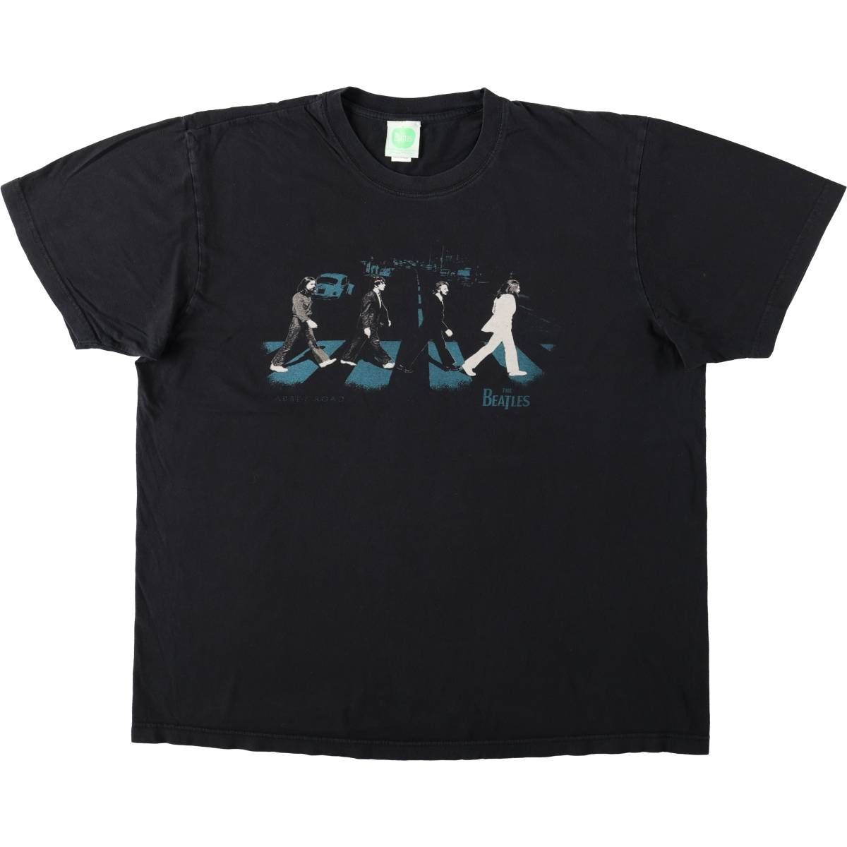 古着 00年代 THE BEATLES ビートルズ ABBEY ROAD バンドTシャツ バンT メンズXL相当/eaa658448Tシャツ