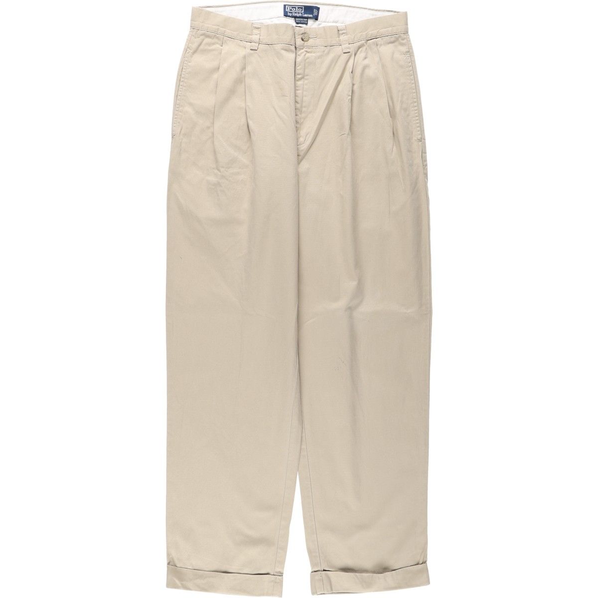 古着 ラルフローレン Ralph Lauren Polo Ralph Lauren HAMMOND PANT ツータック チノパンツ メンズw32相当/eaa663437