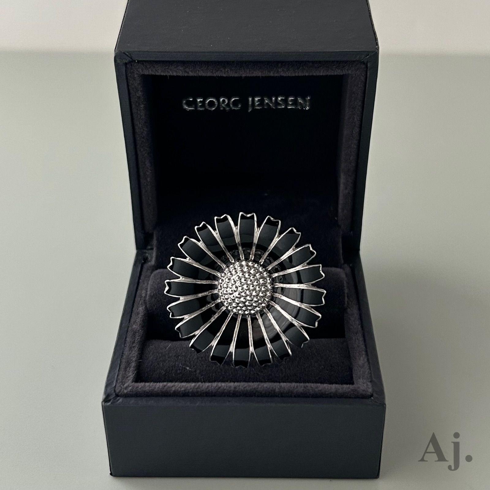 ジョージジェンセン リング 指輪 デイジー AG925 約9.5号 Georg Jensen