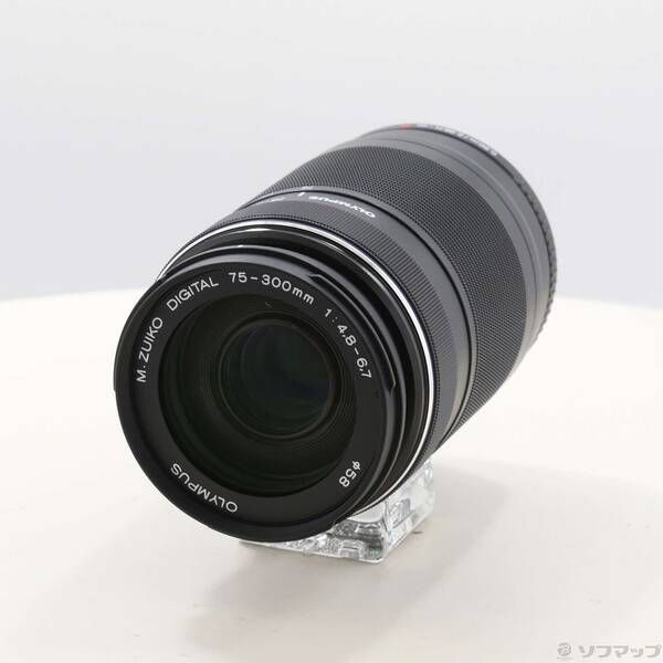 ソフマップ 〔中古品〕 M.ZUIKO DIGITAL ED 75-300mm F4.8-6.7 II ブラック【262】 27,286円