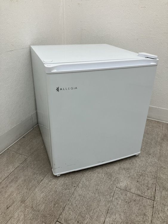 【中古品/2018年製/初期不良のみ保証】アレジア 1ドア冷蔵庫 AR-BC46 ホワイト 7,505円