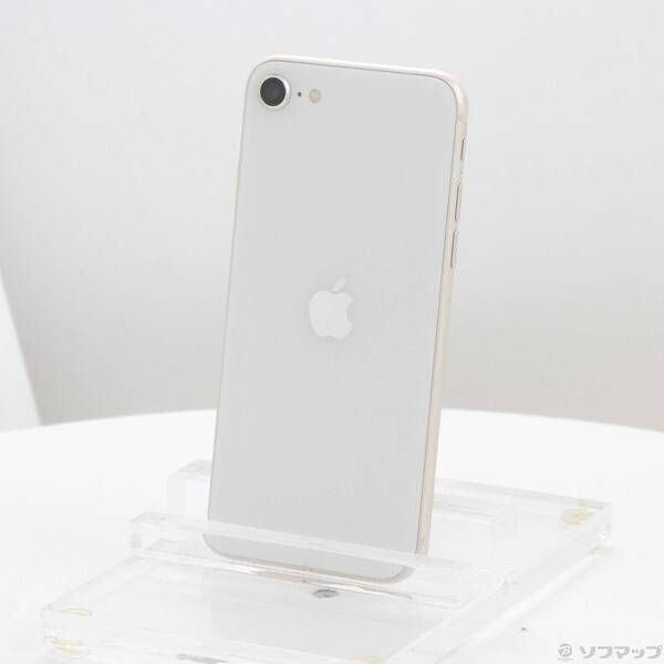 ソフマップ 〔中古品〕 iPhone SE 第3世代 64GB スターライト MMYD3J／A SIMフリー【297】