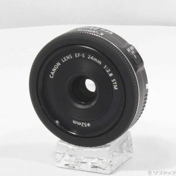 Canon（キヤノン）EF-S 24mm f/2.8 STM　中古・完動品 ソフマップ 〔中古品〕 Canon EF-S 24mm F2.8 STM EF-S2428STM レンズ