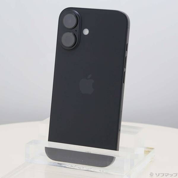 ソフマップ 〔中古品〕 iPhone16 128GB ブラック MYDQ3J／A SIMフリー【377】