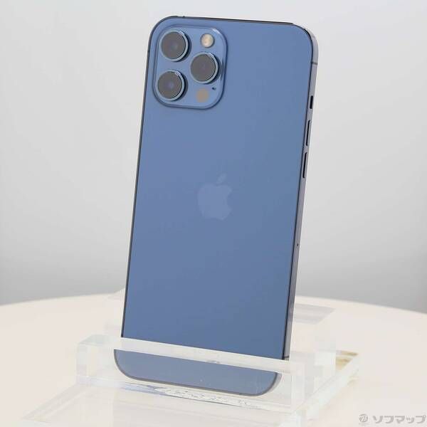 ソフマップ 〔中古品〕 iPhone12 Pro Max 512GB パシフィックブルー MGD63J／A SIMフリー【377】