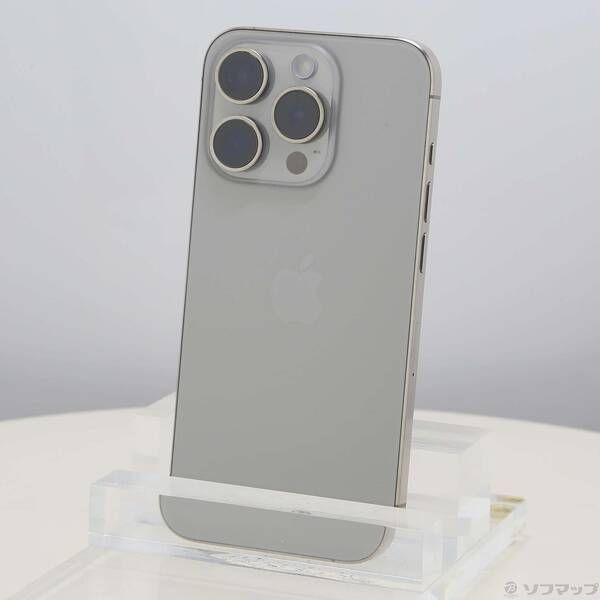 ソフマップ 〔中古品〕 iPhone15 Pro 256GB ナチュラルチタニウム MTUF3J／A SIMフリー【377】 71,310円