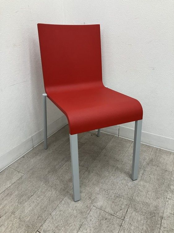 【中古品】ヴィトラ 03チェア ミーティングチェア レッド