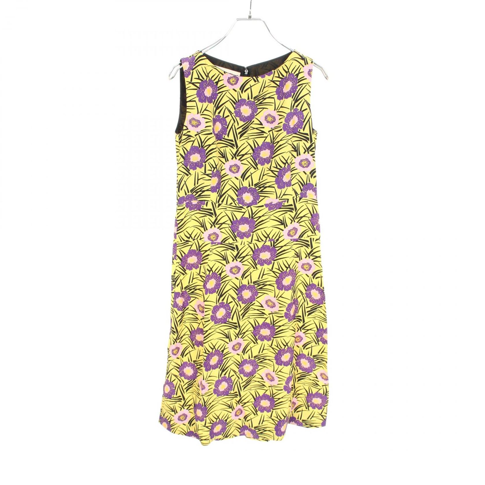 MARNI マルニ ノースリーブ 花柄 ワンピース