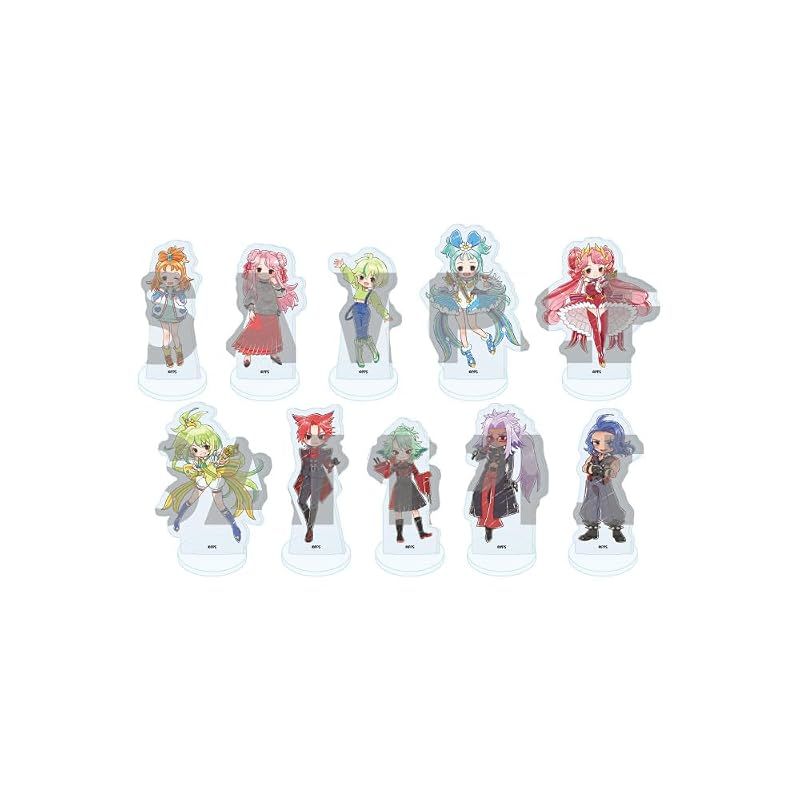 【新品】 TVアニメ『プリンセッション オーケストラ』 01 [グラフアートイラスト] アクリルぷちスタンド コンプリートセット 10個入りBOX