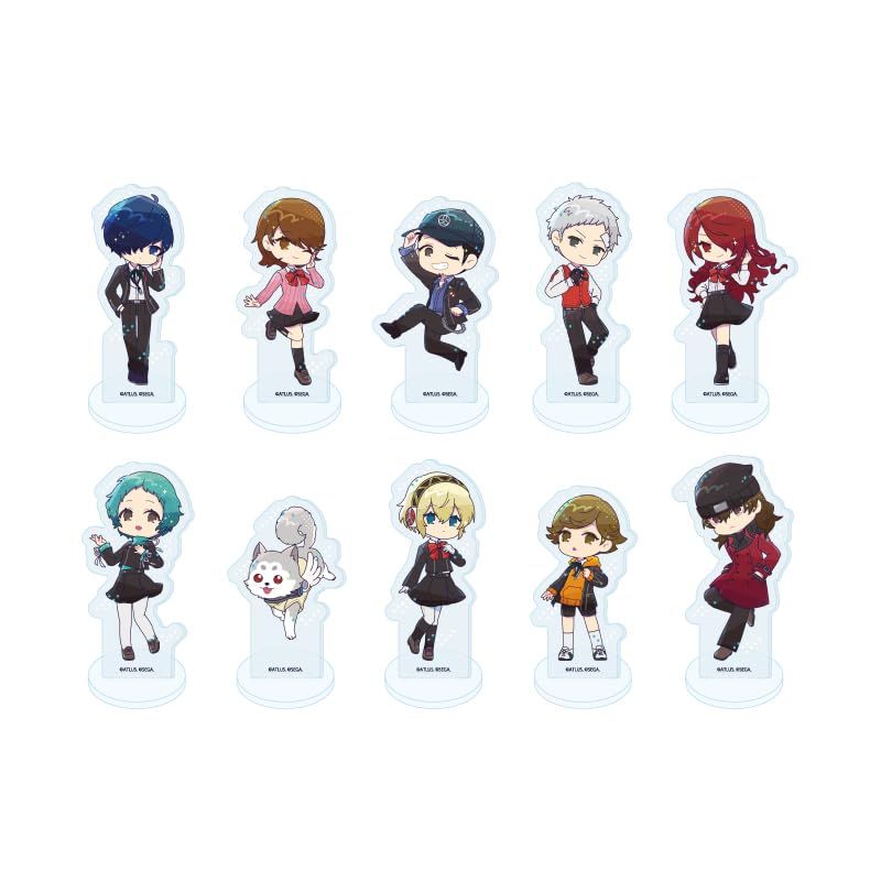 【新品】 ペルソナ3 リロード 01 [POP Artイラスト] アクリルぷちスタンド コンプリートセット 10個入りBOX