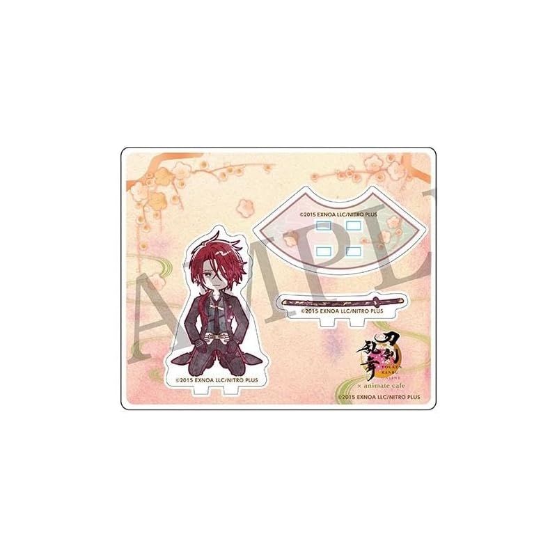 【新品】 刀剣乱舞ONLINE 十周年 第三弾 × アニメイトカフェ 跪坐ミニアクリルスタンド (後家兼光)