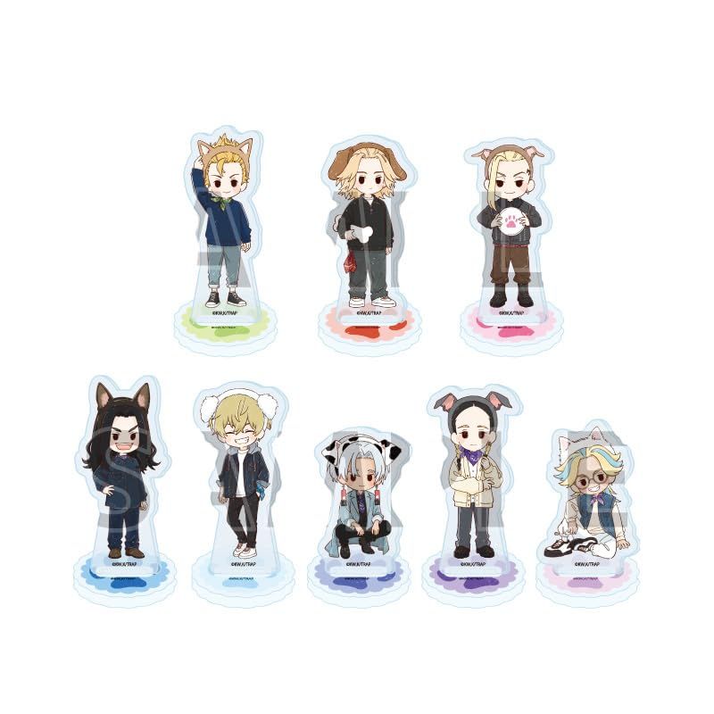 【新品】 TVアニメ『東京リベンジャーズ』 22 犬ver. [グラフアートイラスト] アクリルぷちスタンド コンプリートセット 8個入りBOX