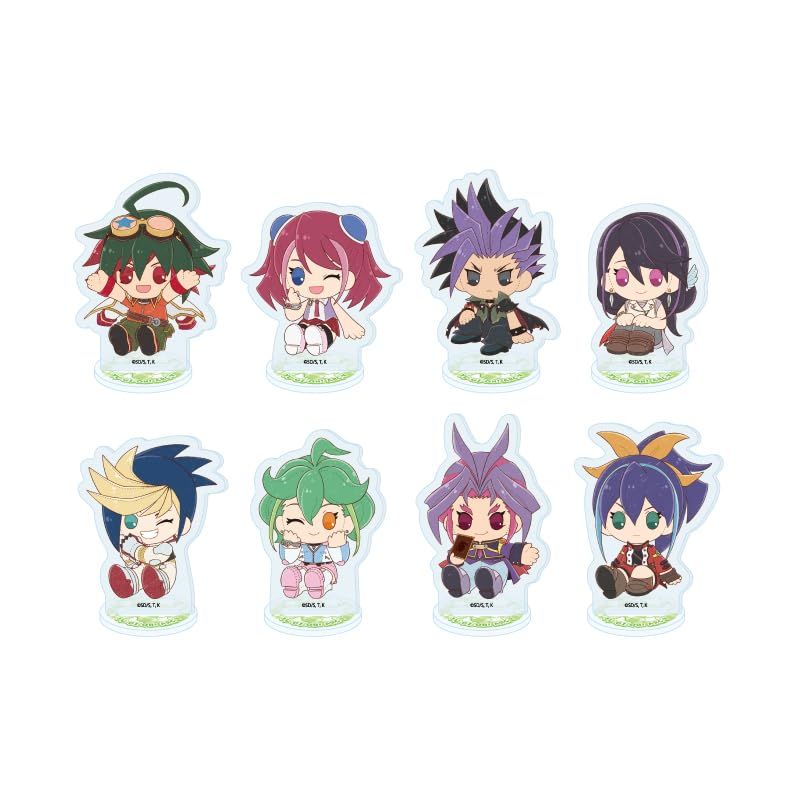 【新品】 遊☆戯☆王ARC V 05 [ぽてぬいアート] アクリルぷちスタンド コンプリートセット 8個入りBOX