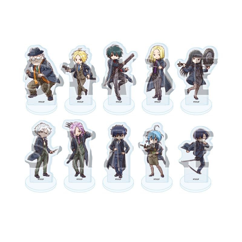 【新品】 SAKAMOTO DAYS 10 バトル x スーツver. [グラフアートイラスト] アクリルぷちスタンド コンプリートセット 10個入りBOX