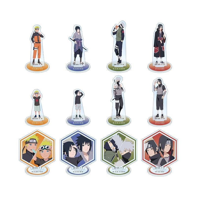 【新品】 NARUTO ナルト 疾風伝 描き下ろし 過去と現在ver. トレーディングアクリルスタンド vol.2 12個入りBOX