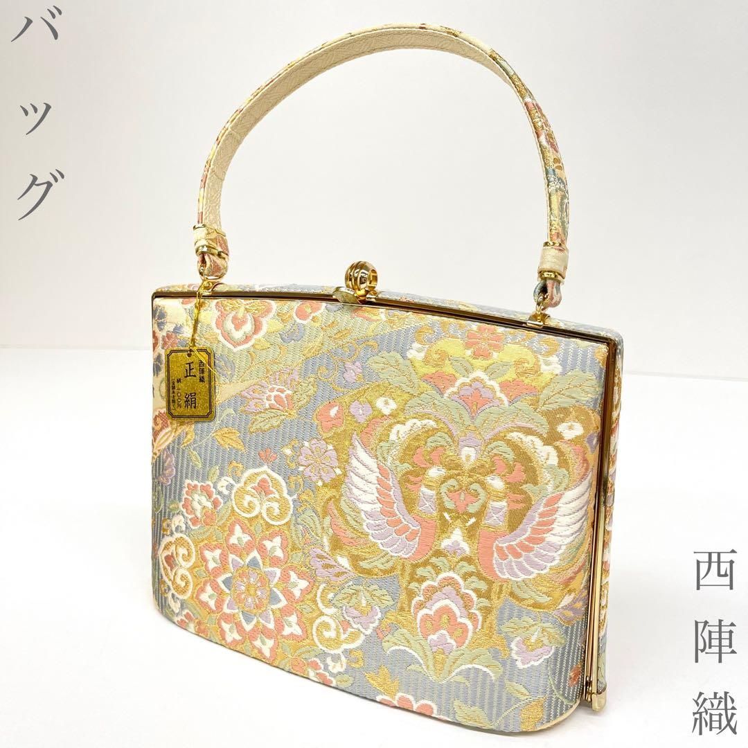 【着物と帯 時流】B26910◆和装 フォーマルバッグ◆未使用品 西陣織
