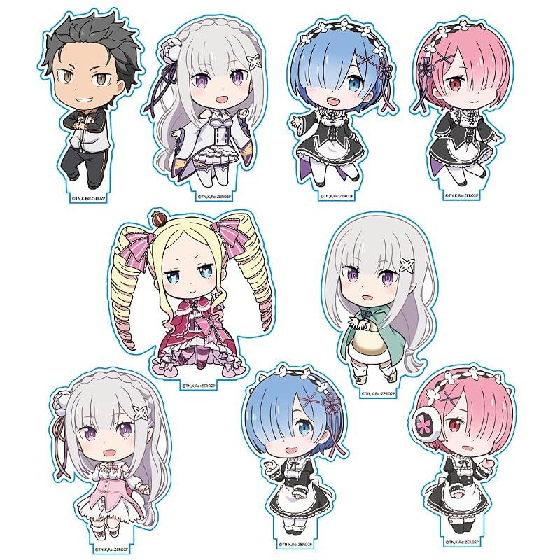 【新品】 アズメーカー(Azu Maker)Re:ゼロから始める異世界生活 アクリルスタンドコレクション（BOX） 5,977円